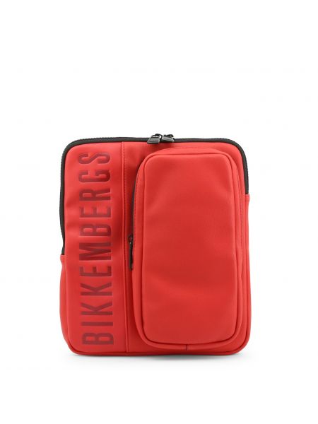 Чанта през рамо Bikkembergs червено