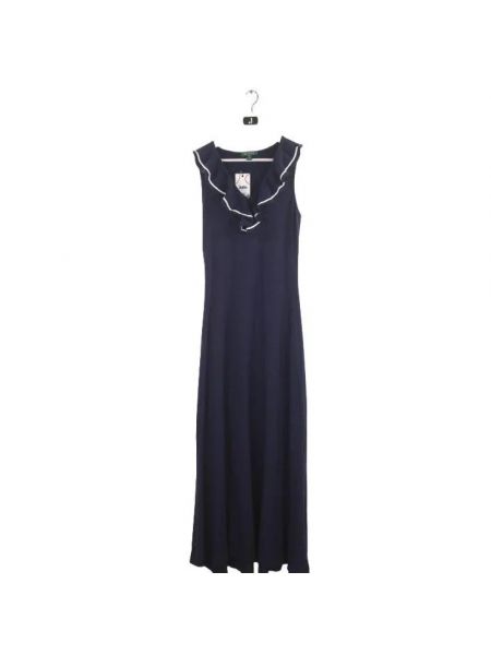 Sukienka bawełniana Ralph Lauren Pre-owned niebieska