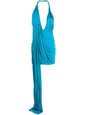 Коктейлна рокля Blumarine синьо