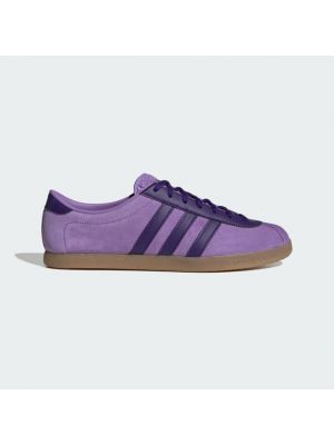 Chaussures de ville en cuir Adidas violet