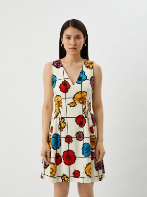 Платье Moschino бежевое