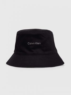 Kapelusz bawełniany dwustronny Calvin Klein