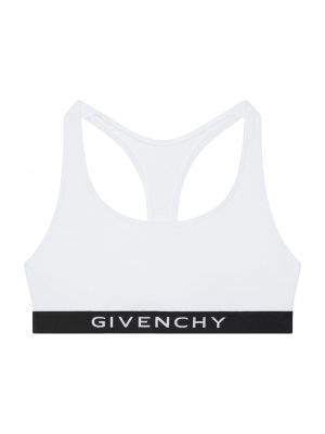 Бюстгальтер из джерси Bio с подписью 4G Givenchy белый