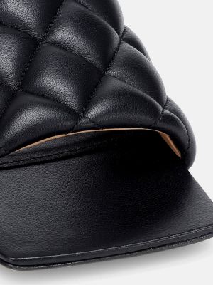Sandale din piele Bottega Veneta negru
