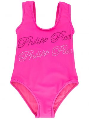 Monokini for jenter Philipp Plein Junior rosa