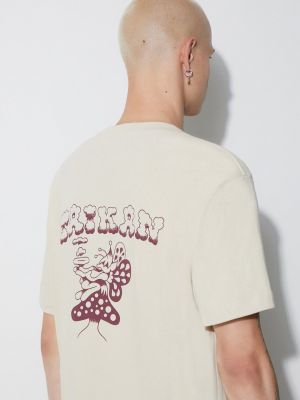 Beżowa koszulka bawełniana Taikan