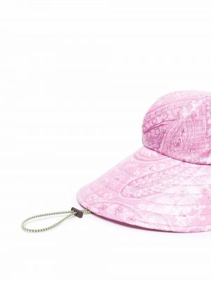 Mütze mit print mit paisleymuster Etro pink