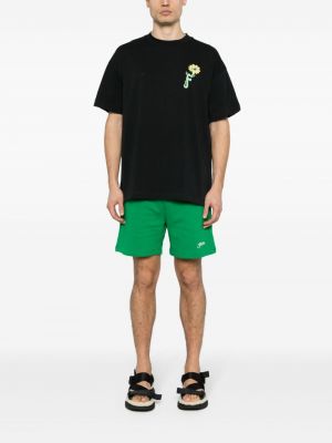 Shorts de sport en coton Flâneur vert