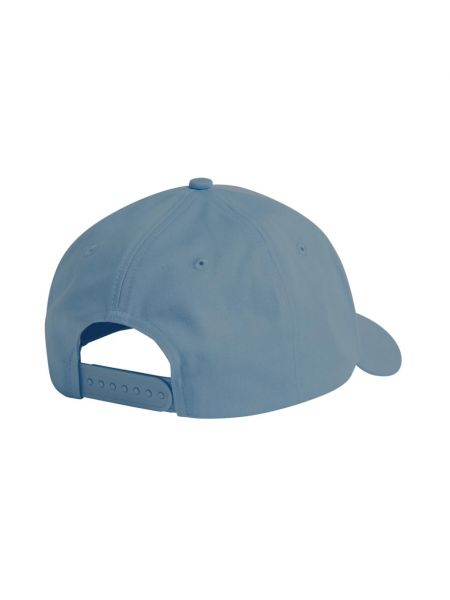 Cappello con visiera di cotone Calvin Klein blu