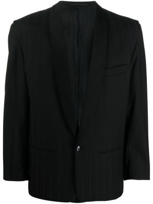 Costume à rayures Pierre Cardin Pre-owned noir