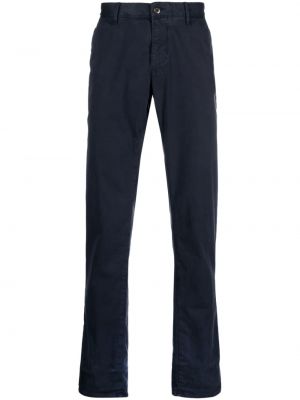 Pantaloni chino slim fit Incotex blu