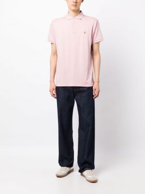T-shirt aus baumwoll aus baumwoll aus baumwoll Polo Ralph Lauren pink