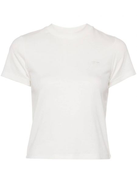 Βαμβακερή μπλούζα Ground Zero λευκό