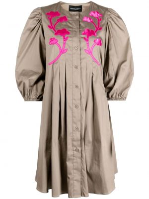 Robe chemise avec applique Cynthia Rowley