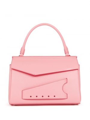Τσάντα shopper Maison Margiela ροζ