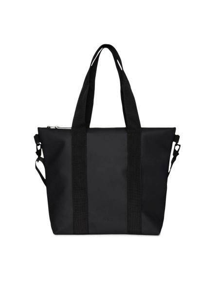 Shopper handtasche mit taschen Rains schwarz