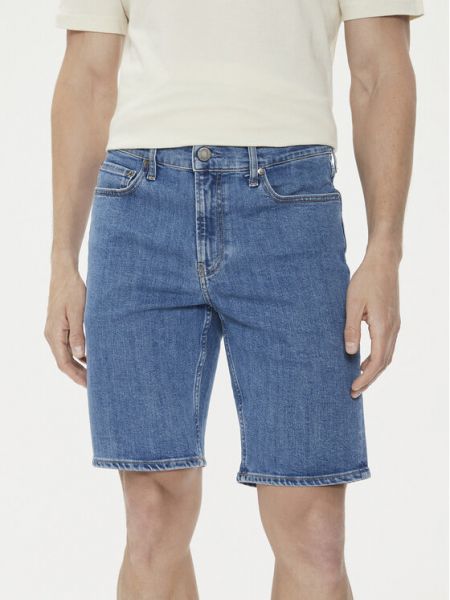 Shorts slim Calvin Klein bleu