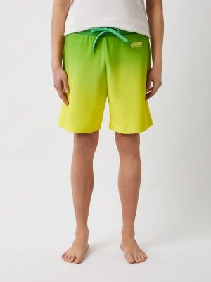 Шорты Moschino Underwear зеленые