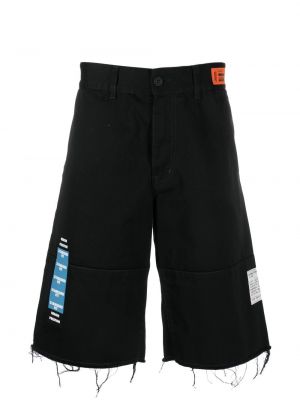 Jeans-shorts Heron Preston svart