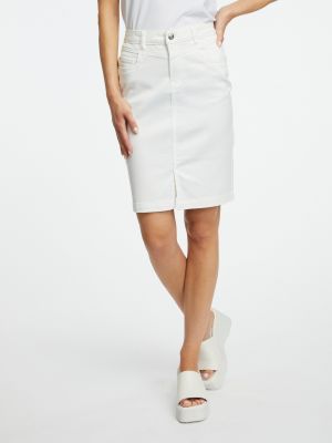 Džínová sukně Orsay bílé