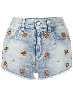 Jeans-shorts Gucci blå