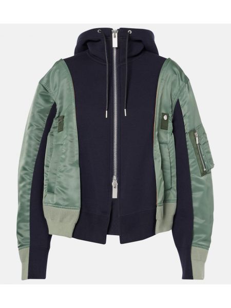 Hoodie Sacai mavi