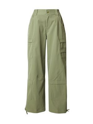 „cargo“ stiliaus kelnės Jordan žalia