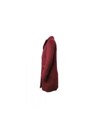 Płaszcz wełniany Michael Kors Pre-owned czerwony