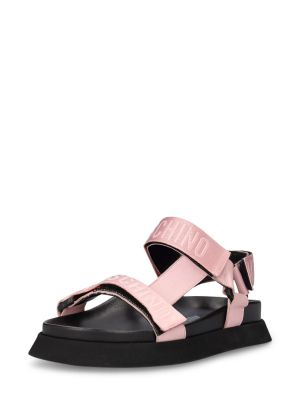 Ilma kontsaga sandaalid Moschino roosa