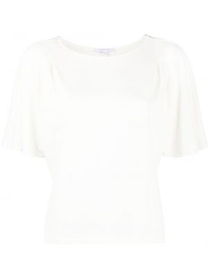 T-shirt avec manches courtes Patrizia Pepe blanc