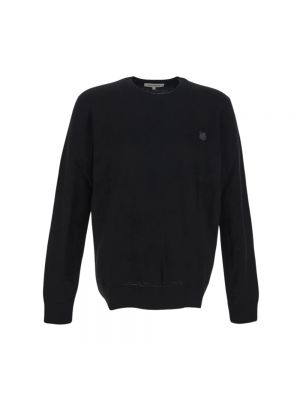 Dzianinowy sweter Maison Kitsune czarny