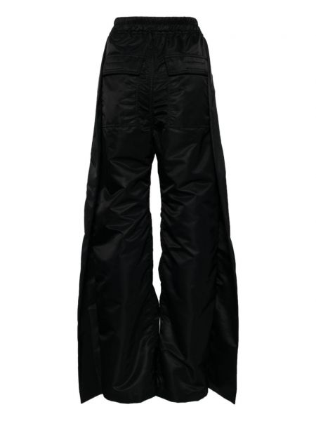 Saténové kalhoty Rick Owens Drkshdw černé