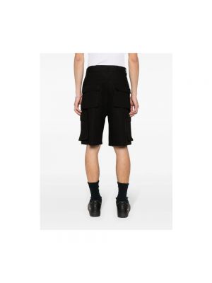 Pantalones cortos de algodón Represent negro