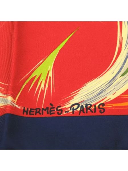 Bufanda Hermès Vintage rojo