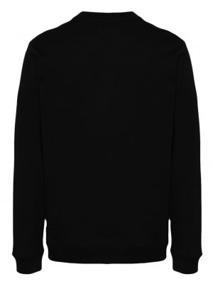 Bluza bawełniana z nadrukiem Dondup czarna
