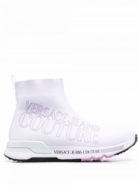 Zapatillas con estampado Versace Jeans Couture blanco