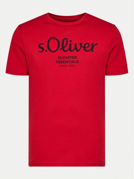 Тениска S.oliver червено