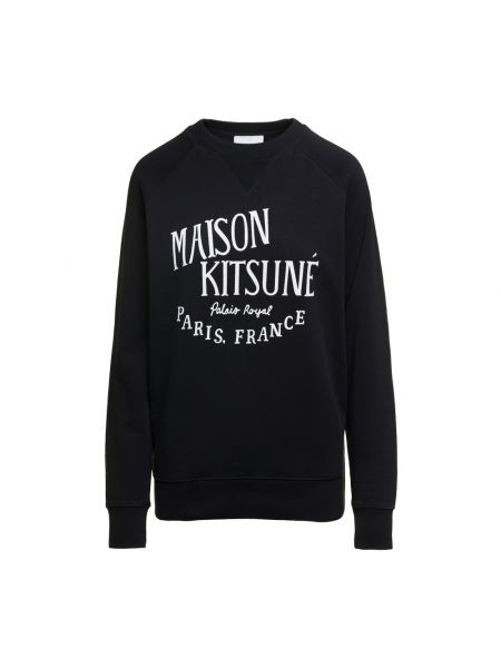 Czarny sweter Maison Kitsune