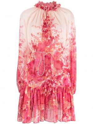 Φόρεμα Zimmermann ροζ
