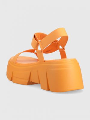 Sandale cu platformă Steve Madden portocaliu