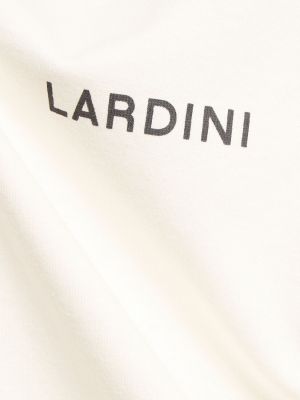 Bavlnené tričko Lardini biela
