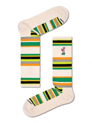Шкарпетки Happy Socks бежеві