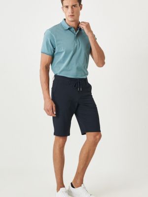 Kratke hlače slim fit Altinyildiz Classics plava