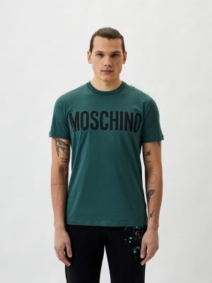 Футболка Moschino Couture зеленая