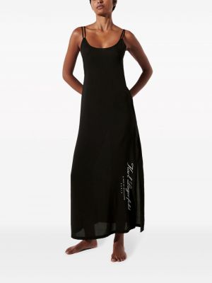 Sukienka koszulowa Karl Lagerfeld czarna