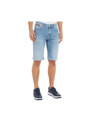 Shorts en jean large Tommy Hilfiger bleu