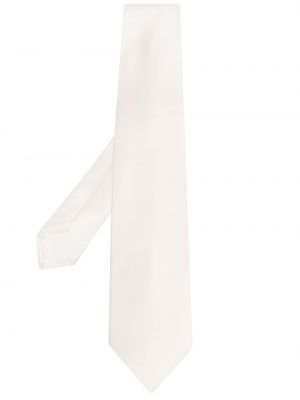Копринена вратовръзка Barba бяло