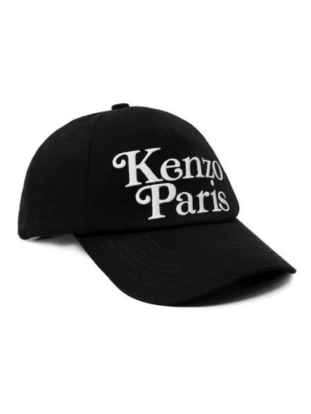 Хлопковая кепка Kenzo черная