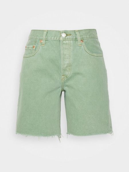 Szorty jeansowe Levi's zielone
