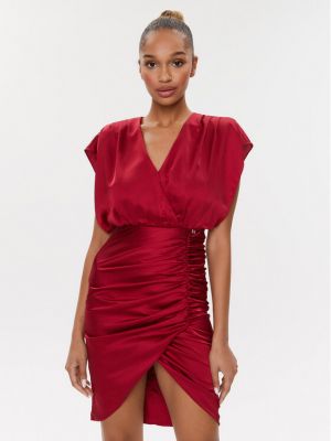 Priliehavé šaty Marciano Guess červená